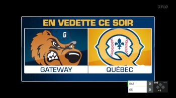 Caps vs. GRIZZLIES - 2024 Gateway Grizzlies vs Quebec Capitales