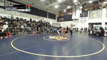 132 lbs Champ. Round 2 - Noah Reese, San Clemente vs Garrett Berry, Alta Loma