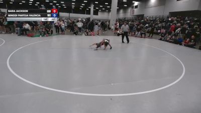 59.4-64 lbs Champ. Rd Of 16 - Mineidi Pantoja Valencia, Weigh In Club vs Nara Jackson, Greater Heights Wrestling