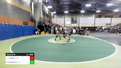 145 lbs Round Of 16 - Joshua Aubin, Bristol Eastern vs Brayden McCourt, Jonathan Law