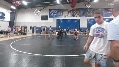 110 lbs Brenton Hart, Indiana Blue vs Greyson Brown, New York Gold