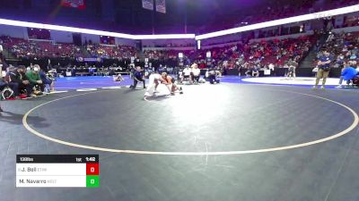 138 lbs Round Of 32 - Jacob Bell, Etiwanda vs Mason Navarro, Holtville