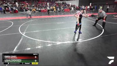 67 lbs Cons. Semi - Owen Covey, Lakeland Predators vs Logan Parworth, Askren Wrestling Academy