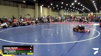 144 lbs Round 1 (6 Team) - Dominic Trainor, Crusaders WC- Red vs Troy Thaxton, Alabama Elite Red