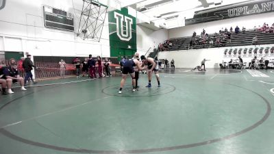 285 lbs Quarterfinal - Angel Fuentes, Ramona vs Johnathan Jaime, Chino Hills