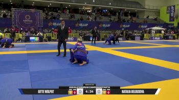 Natalia Belousova vs Gitte Wolput 2026 European Jiu-Jitsu IBJJF Championship