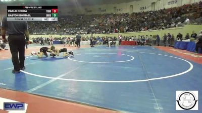 88 lbs Consi Of 32 #1 - Pablo Ochoa, Tonkawa vs Easton Ishmael, Broken Arrow