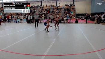 141 lbs Cons. Round 1 - Moses Wilson, Southeastern Community College vs Greco Renden, Harper CC