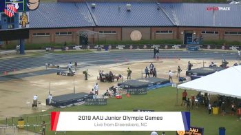 2019 AAU Junior Olympic Games - Day Seven High Jump Replay