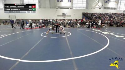 66 lbs Cons. Round 4 - Mia Carmela Barro, Elite Wrestling Academy vs Rian Mcdonald, Revolution Elite Wrestling