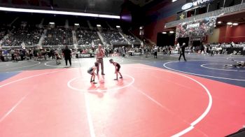 53 lbs Rr Rnd 3 - Hawkins Hoffman, Green River Grapplers vs Austin Abarca, Casper WC