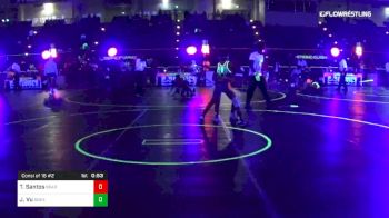 116 lbs Consi Of 16 #2 - Tanner Santos, Bearcave vs Justin Vu, Doherty High School