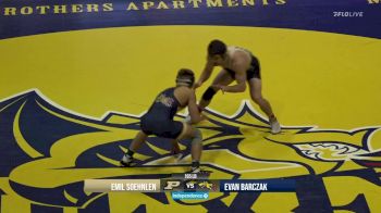 165 lbs Match - Emil Soehnlen, Purdue vs Evan Barczak, Drexel