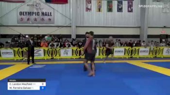 Clay Landon Mayfield vs Micael Ferreira Galvao 2021 Pan IBJJF Jiu-Jitsu No-Gi Championship