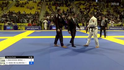 ISAQUE BAHIENSE BRAZ vs ENDERSON DIAS DE ALMEIDA 2024 World Jiu-Jitsu IBJJF Championship