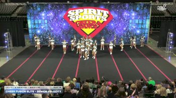 Cheer Fusion Elite - Senior Velocity [2026 L4 Senior - Medium Day 2] 2026 Spirit Sports Indianapolis Nationals