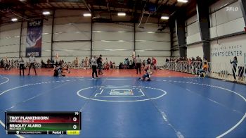 76 lbs Rd# 5- 3:45pm Friday Final Pool - Bradley Alarid, Mile High vs Troy Plankenhorn, Maryland GOLD