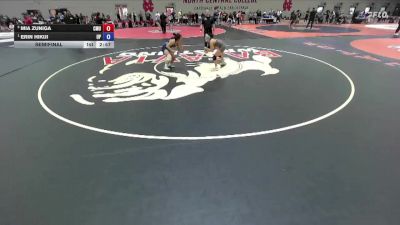 103 A Semifinal - Erin Hikiji, University Of Providence vs Mia Zuniga, Colorado Mesa University