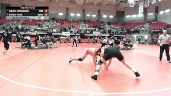 215 lbs Cons. Round 2 - Ethan Pate, Coppell vs Julian Hernadez, El Paso Socorro