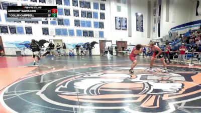 285 lbs Semifinal - Anthony Salvaggio, Steele Canyon vs Collin Campbell, Williams Field