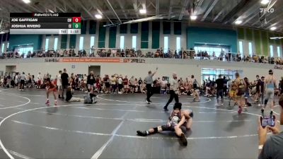 96 lbs Round 5 (6 Team) - Joshua Rivero, Eagle Empire vs Joe Gaffigan, Creeks Wrestling
