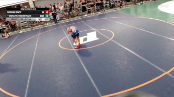 87-94 lbs Cons. Semi - Deklyn Thompson, Wolfpack Wrestling Club vs Gionni Zapf, Alber Athletics
