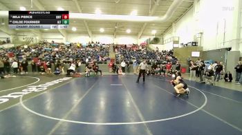 110 lbs Champ. Round 1 - Mila Pierce, Uintah vs Chloe Fournier, Alta