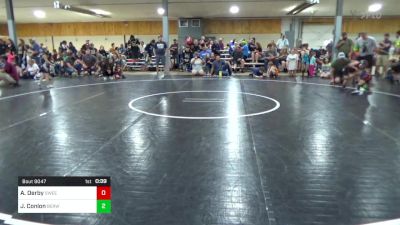 52 lbs Consi Of 16 #2 - Anderson Derby, Sweet Valley vs Jeremiah Conlon, Berwick