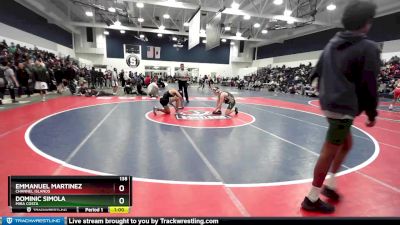 138 lbs Cons. Round 2 - Dominic Simola, Mira Costa vs Emmanuel Martinez, Channel Islands