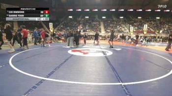 4A-106 lbs Quarterfinal - Chi Simmons, Sheridan vs Darris Todd, Green River