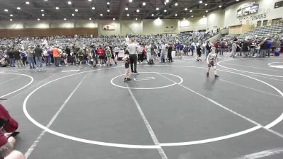 62 lbs Round Of 16 - Bentley Newman, Illinois Valley YW vs Levi Aust, NorCal Nomads