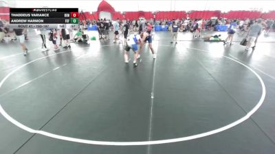 193-197 lbs Round 3 - Thaddeus Variance, Bemidji vs Andrew Harmon, Franklin Central Flashes