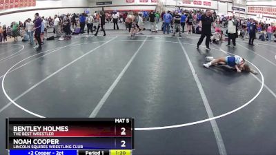 106 lbs Round 3 - Bentley Holmes, The Best Wrestler vs Noah Cooper, Lincoln Squires Wrestling Club