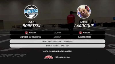 Joey Boretski vs Andre Larocque 2025 ADCC Niagara Open