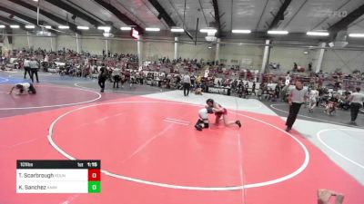 101 lbs Semifinal - Tiny Scarbrough, Round Valley vs Khailee Sanchez, Animal House Wrestling