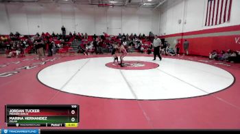 100 lbs Cons. Semi - Marina Hernandez, Zillah vs Jordan Tucker, Prosser (Girls)