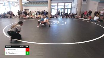 130 lbs Semifinal - Skye Schneider, EGWA vs Savannah Talmadge, CYC