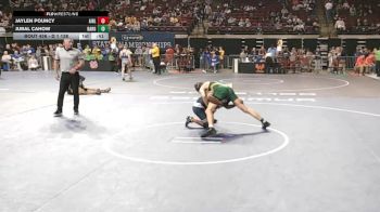 D 1 138 lbs Cons. Round 2 - Jubal Cahow, Baton Rouge vs Jaylen Pouncy, Airline