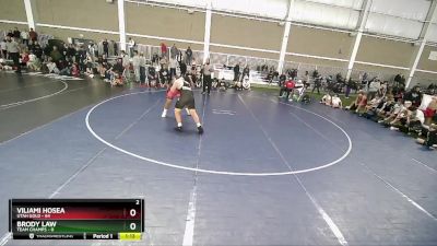 265 lbs Champ Round 1 (16 Team) - Viliami Hosea, Utah Gold vs Brody Law, Team Champs