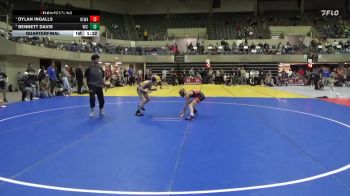 90 lbs Quarterfinal - Dylan Ingalls, Berge Elite Wrestling Academy vs Bennett Davis, Anoka Youth Wrestling