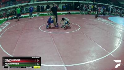 150 lbs Quarterfinal - Micah Furrer, Idaho vs Philip Andrade, Montana