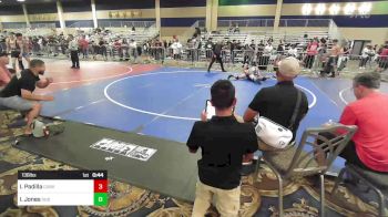 136 lbs Consolation - Itzel Padilla, Cobra Kai vs I'Yanna Jones, DUB Wrestling