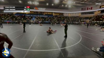 138 lbs Quarterfinal - Cody Trevino, Bettendorf vs Ryan Collins, Albert Lea Area