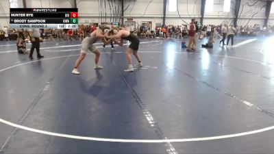 Elite 197 lbs Cons. Round 3 - Hunter Bye, Upper Iowa vs Brody Sampson, Iowa