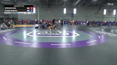 103 lbs Semifinal - Sterling Dias, Iowa vs Rianne Murphy, Iowa
