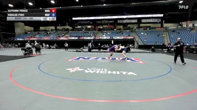 180 lbs Cons. Round 2 - Autumn Perez, Missouri Valley vs Kenlee Fish, Missouri Baptist