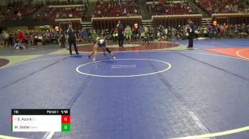 116 lbs Semifinal - Sydnee Azure, La Grande vs Madalyn Deiter, North Montana Wrestling Club