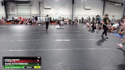 175 lbs Round 4 (6 Team) - Steele Brown, MF Dynasty vs Ryder Schaltenbrand, Level Up B