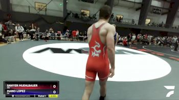 215 lbs Champ. Round 2 - Sawyer Muehlbauer, WA vs Mario Lopez, CA