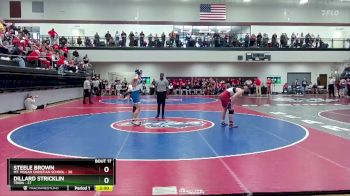 165 lbs Semis & 3rd Wb (16 Team) - Steele Brown, Mt. Pisgah Christian School vs Dillard Stricklin, Trion